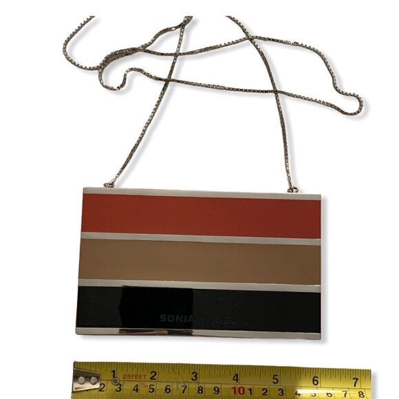 SONIA Rykiel Colour Block Clutch - Picture 10 of 11